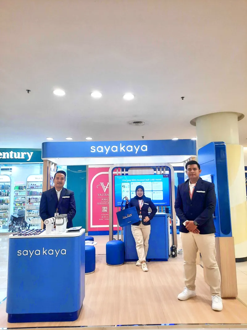 Booth SayaKaya di Central Park