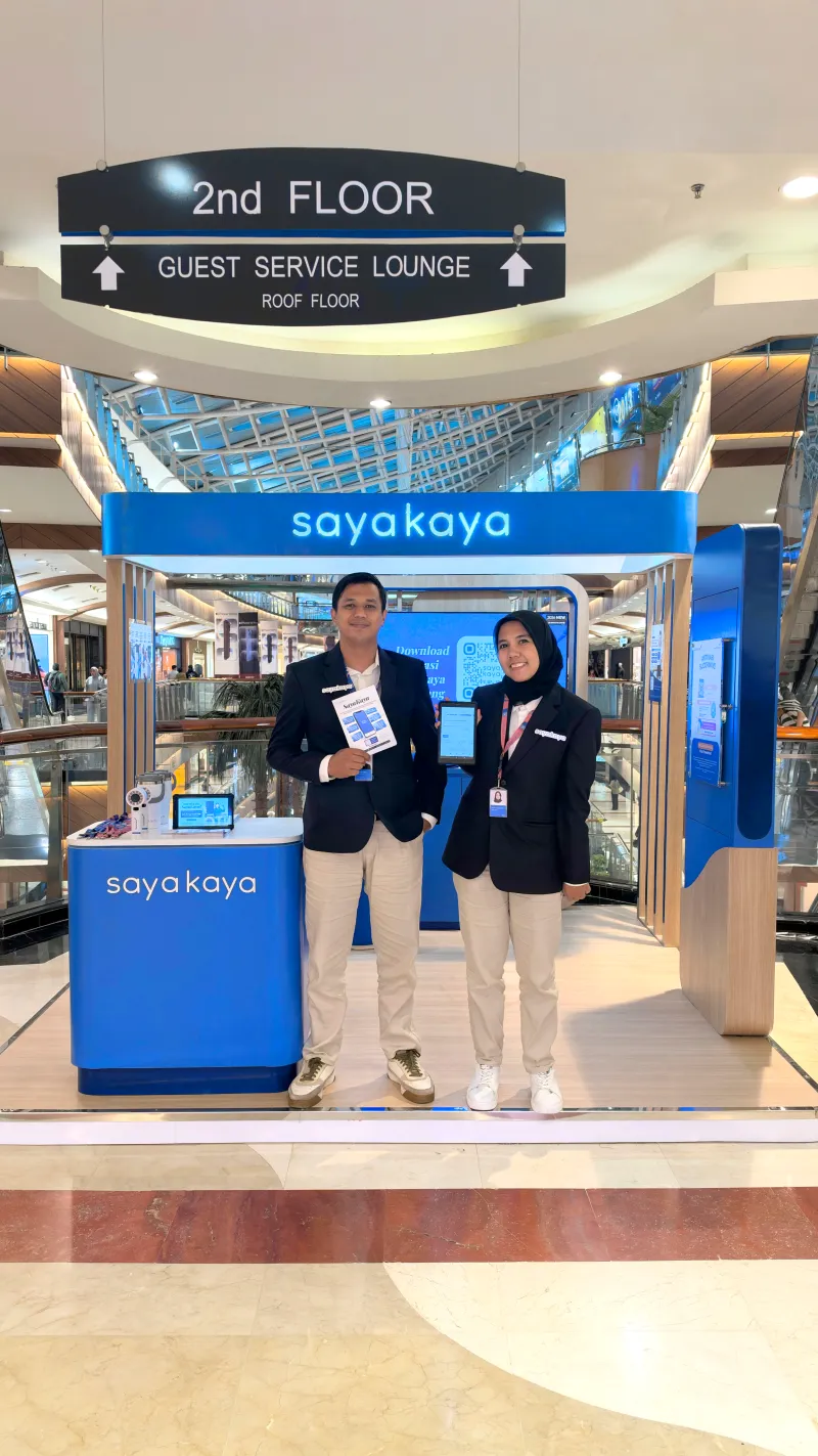 Booth SayaKaya di Pondok Indah Mall 2